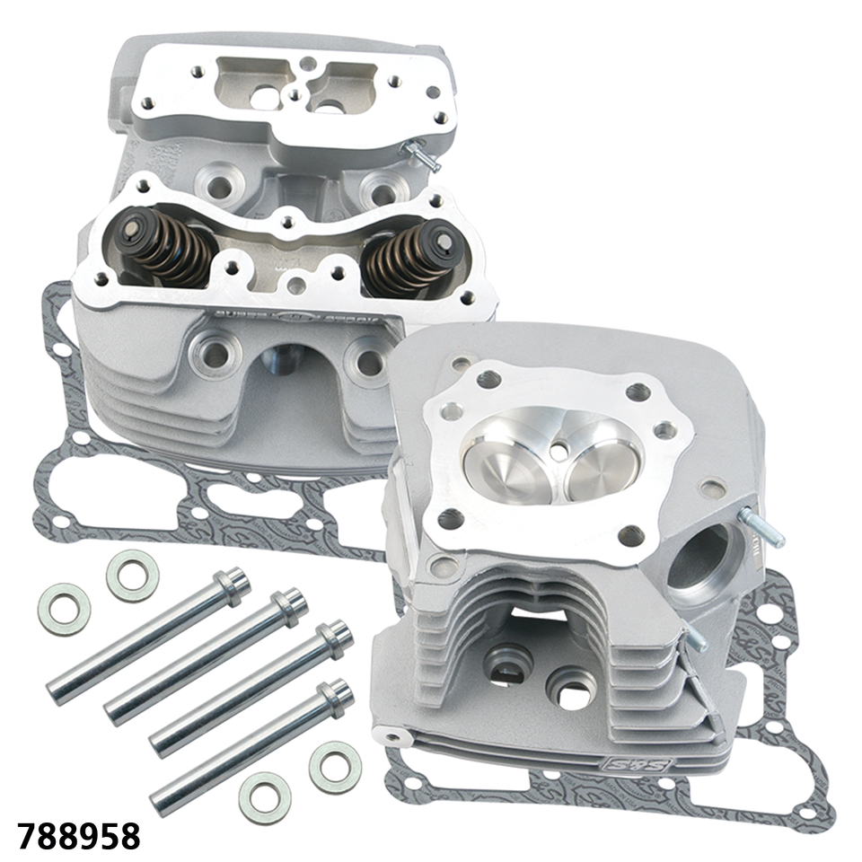 S&S Super Stock Cylinder Heads for 1999-2005 Twin Cam – Engine
