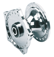 Zodiac Chrome Front Hub 1974-1977 FX & Sportster – Wheel & Tire