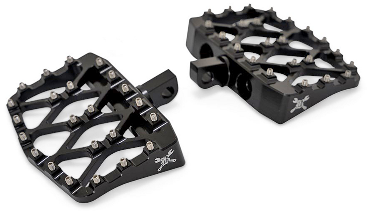 Burly Mx-Evolution Mini Floorboards – Foot Control