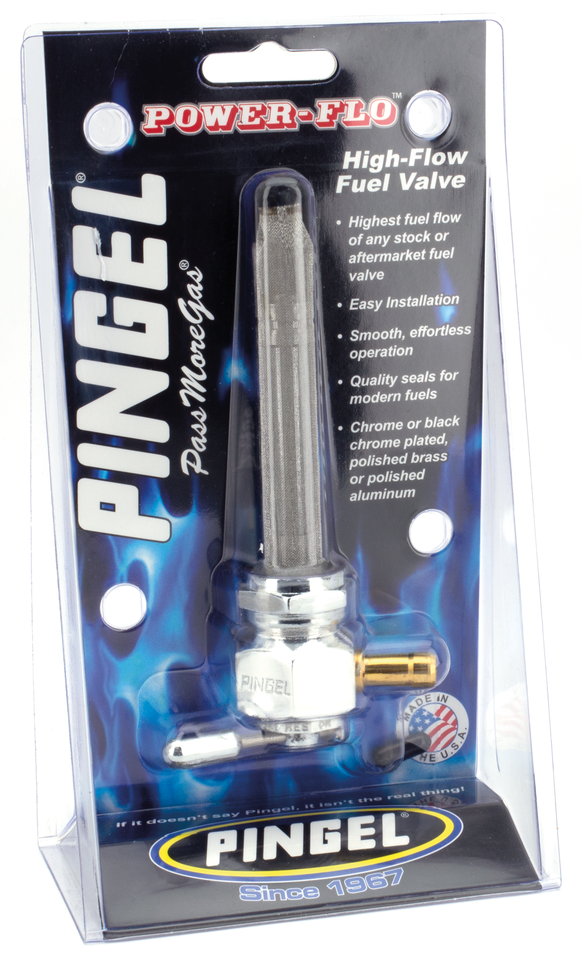 Pingel 22MM Power-Flo High Volume Petcocks – Gas- & Oil Tank