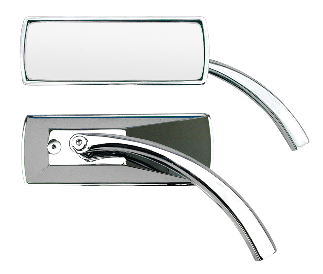 Zodiac Slim Line Chrome Billet Aluminum Mirror – Handlebar