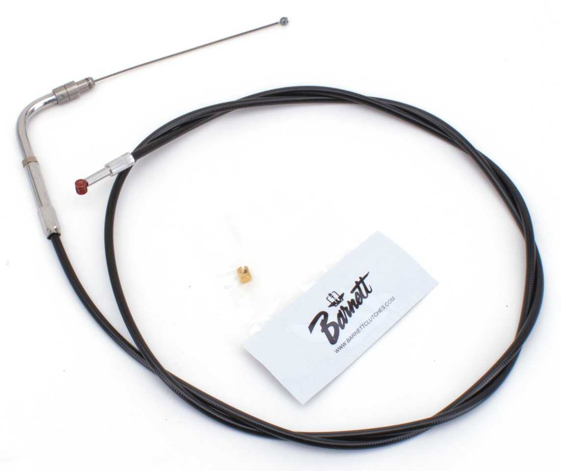 Barnett Clutches & Cables T04 - Throttle & Idle Cable 1996-2015 Softail, 1996-2017 Dyna, 1996-2001 Carburetor Equipped Touring & 2007 to Present Sportster – Control Cables & Hydraulic Lines