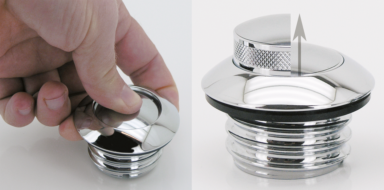 Zodiac Pop-Up Screw-In Style Gas Caps – Gas- & Oil Tank