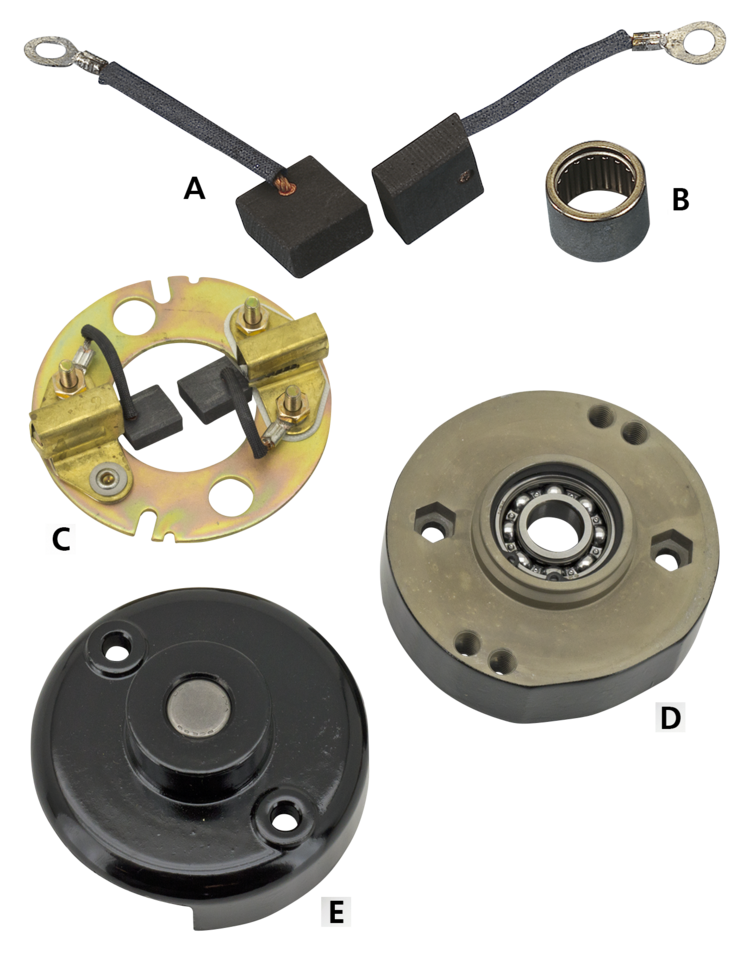 Cycle Electric 2-BRUSH Generator Parts for Models 1958-1981 – Engine Electrics