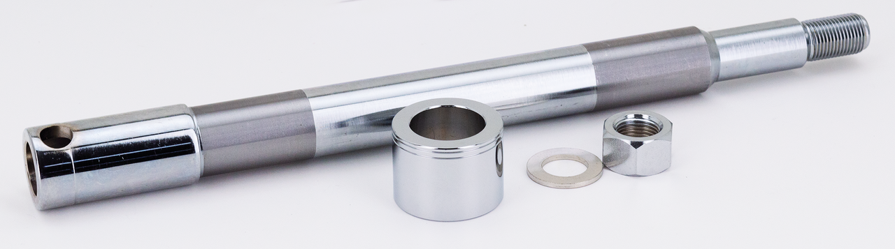 Zodiac Chrome Plated Front and Rear Axles – Wheel & Tire