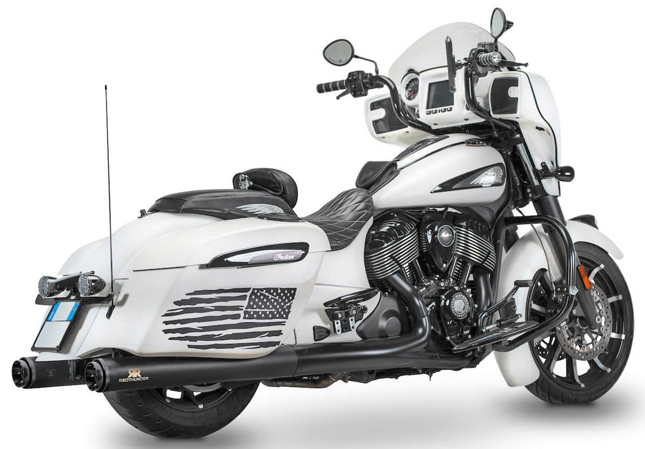 Redthunder Slip-On Mufflers for Chieftain, Challenger, Roadmaster, Springfield & Pursuit – Exhaust