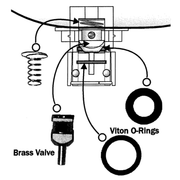 Fuel Tool Check Valve Rebuild Parts & Tools – Gas- & Oil Tank