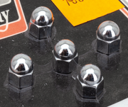 Colony Round Top Chrome Acorn Nuts – Hardware