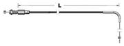 Barnett Clutches & Cables Throttle and Idle Cables for Use with Mikuni Hsr Carburetors on 1997 to Present Buell Models – Control Cables & Hydraulic Lines