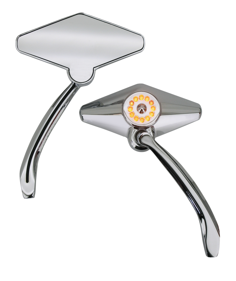 Zodiac Triad Custom LED Mirrors – Handlebar