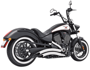 Freedom Performance Exhaust Sharp Curve Radius for Victory Cruisers