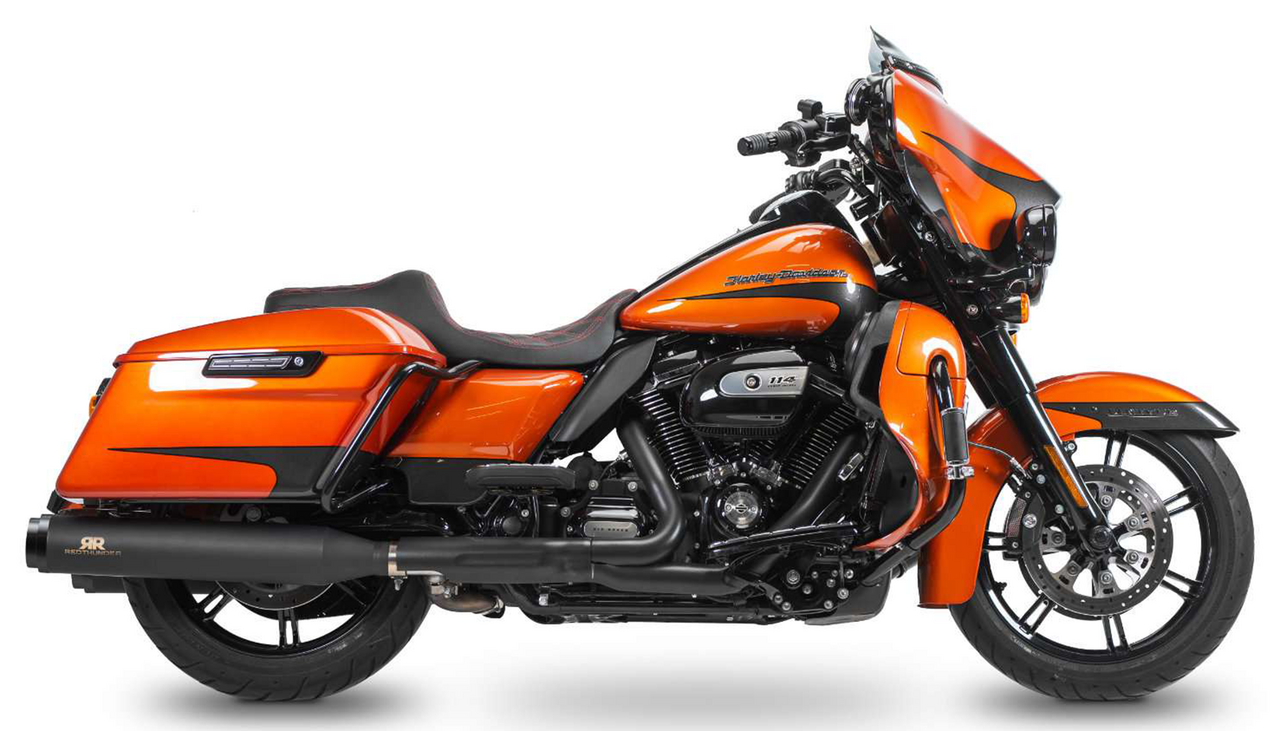 Redthunder Slip-On Mufflers for Milwaukee Eight Touring – Exhaust