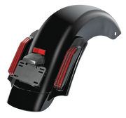 Zodiac Black CVO Style Lighted Rear Fender Kit for 2014 to Present Touring – Fender & Struts