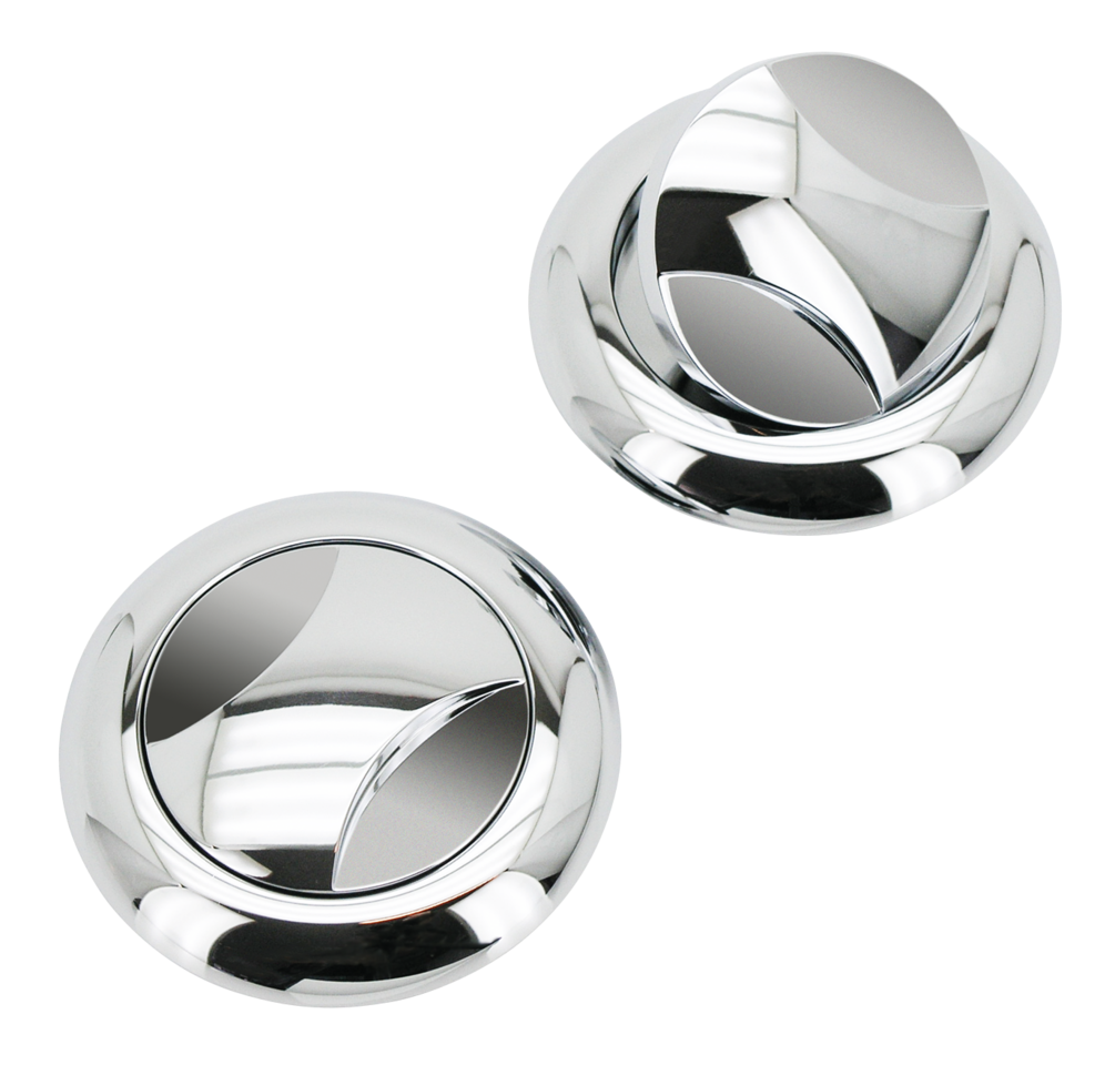 Zodiac Viper Style Flush Mount Paint Protector Gas Caps – Gas- & Oil Tank