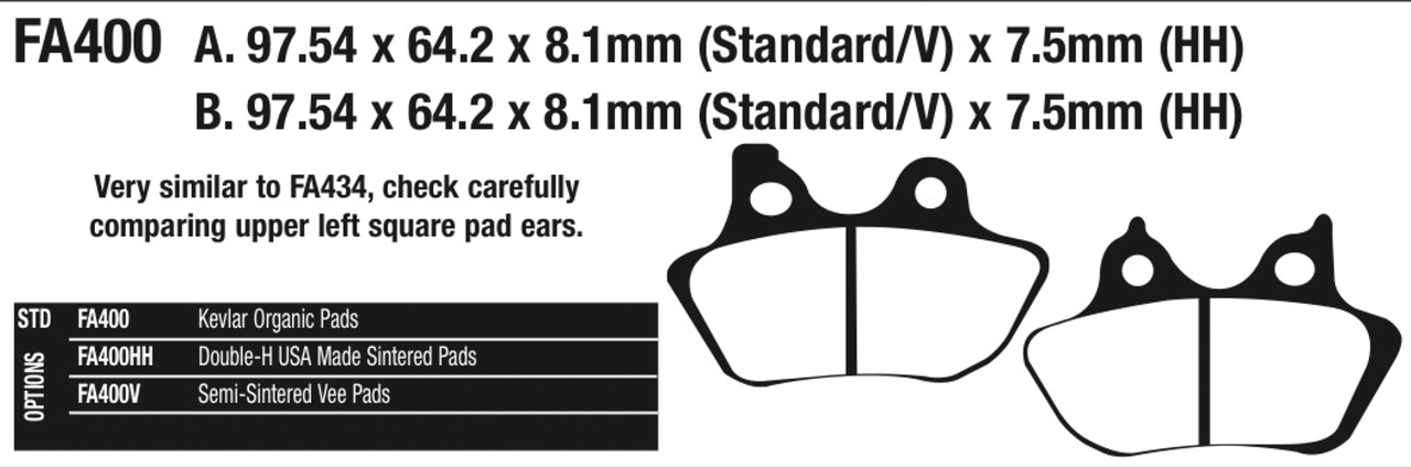 Ebc Rear Disc Brake Pads