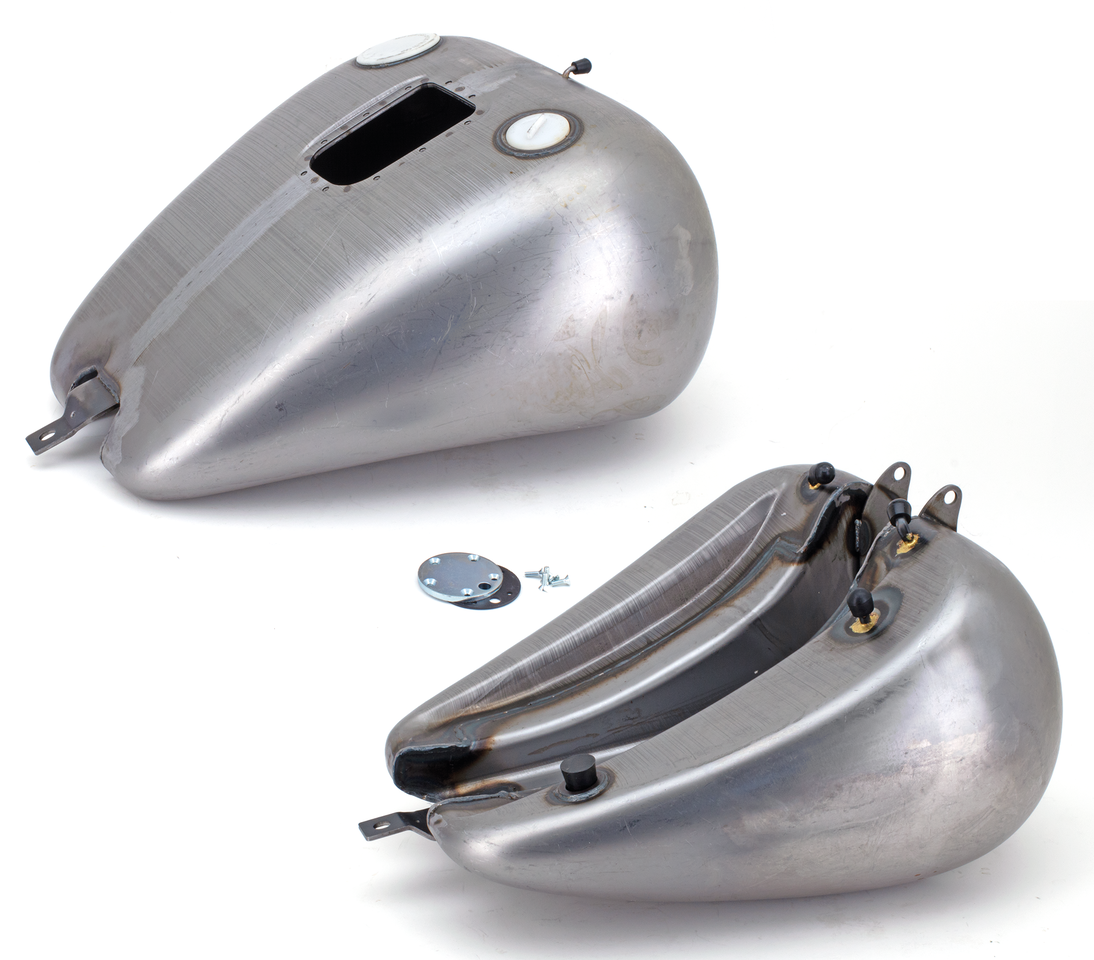 Zodiac Custom Style Tanks with Dash Mount for Twin Cam Softail – Gas- & Oil Tank