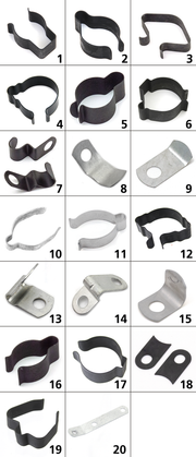 Samwel Supplies Wire and Cable Clips for Vintage Models – Electric & Light