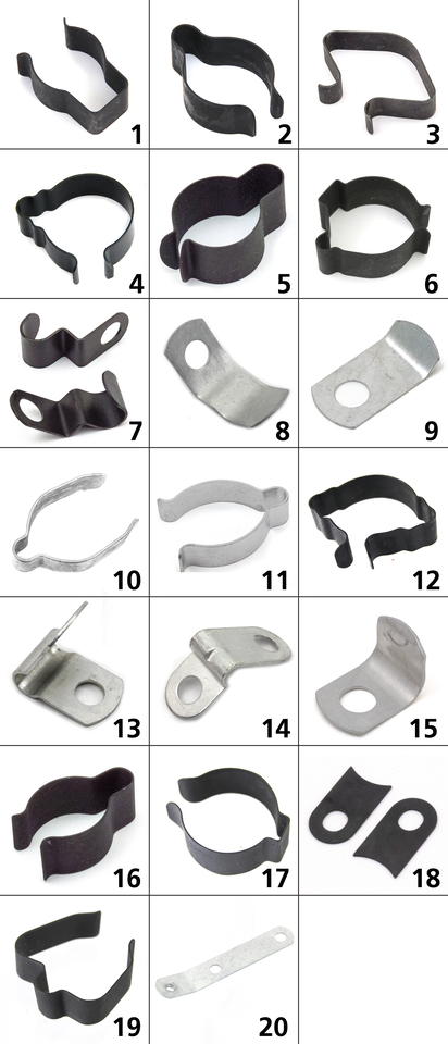 Samwel Supplies Wire and Cable Clips for Vintage Models – Electric & Light