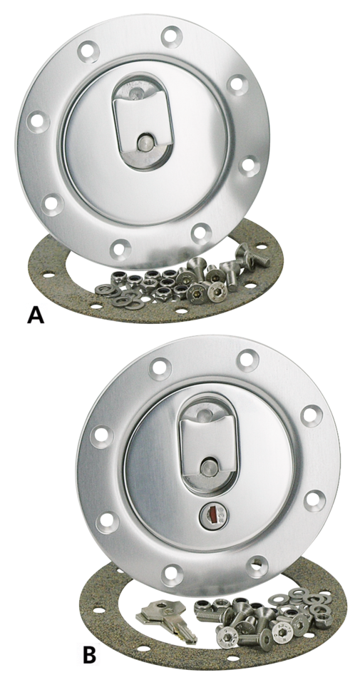 Zodiac "quick Action" Aluminum Racing Gas Caps – Gas- & Oil Tank