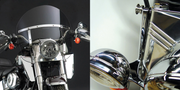 National Cycle Switchblade Chopped Quick-Release Windshields