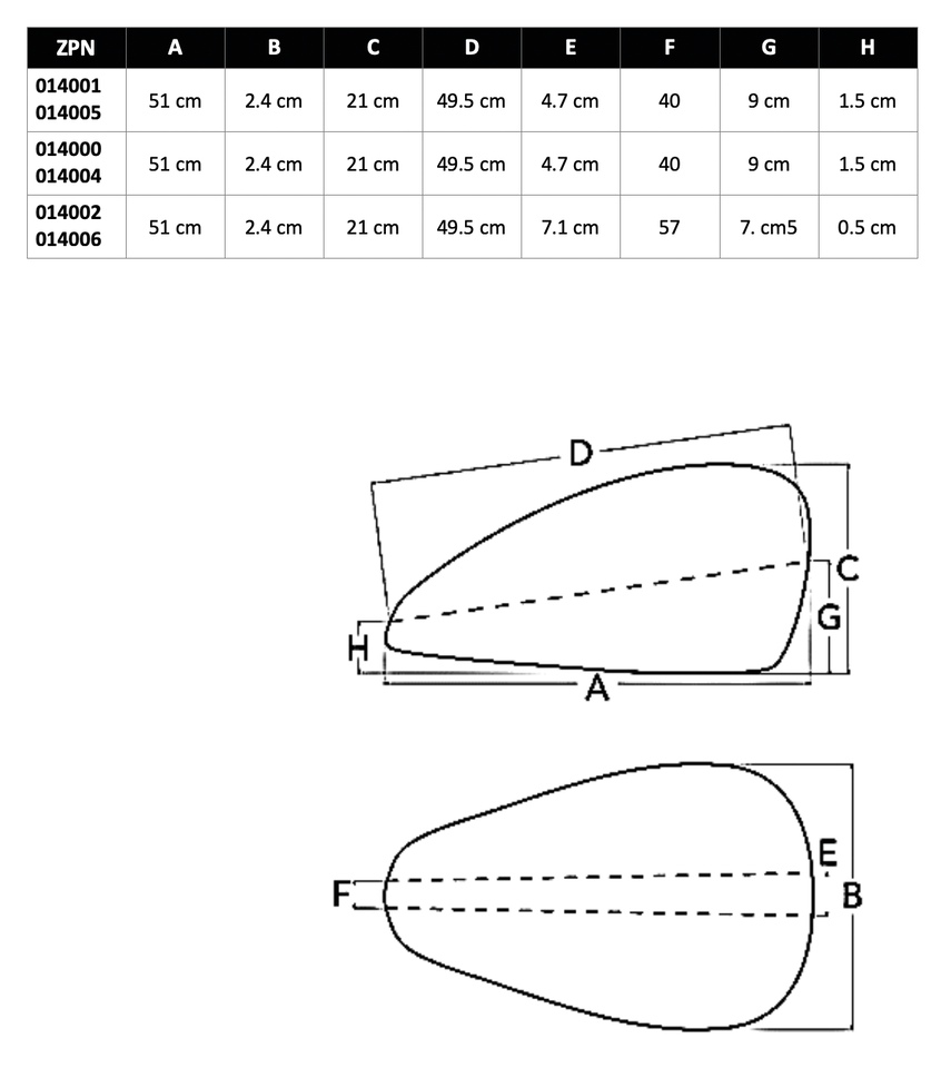 Zodiac Slimline Legacy Tanks – Gas- & Oil Tank