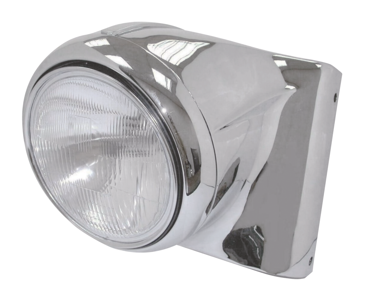 Zodiac Headlight Housing Conversion Kit for Heritage Softail and Fat Boy – Electric & Light