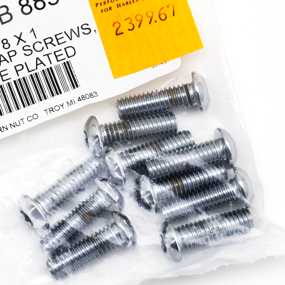 Midwest Acorn Nut Company Chrome Plated Button Head Torx Screw Assortment – Hardware