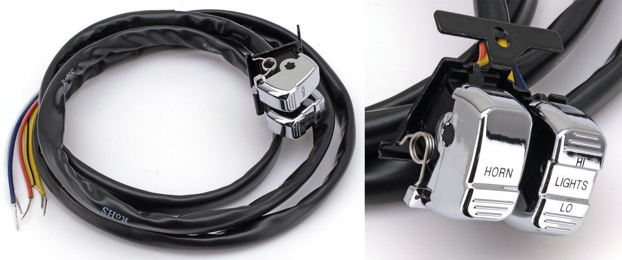 Daytona Ergonomic Handlebar Switches for 1996-2013 Models