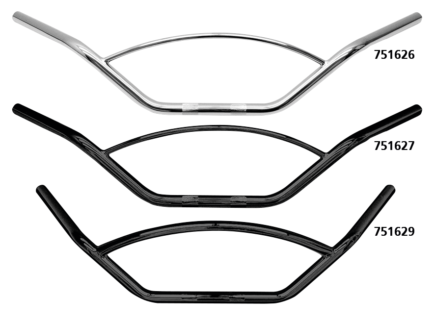 Fehling 1" Classic Moto Cross Style Handlebars