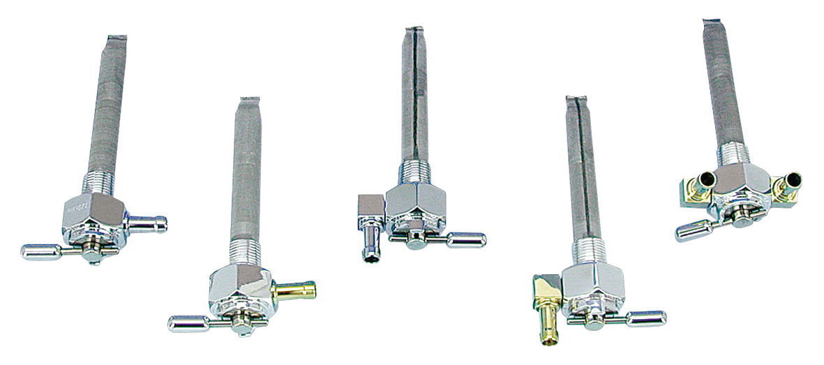 Pingel Power-Flo High Volume Petcocks – Gas- & Oil Tank