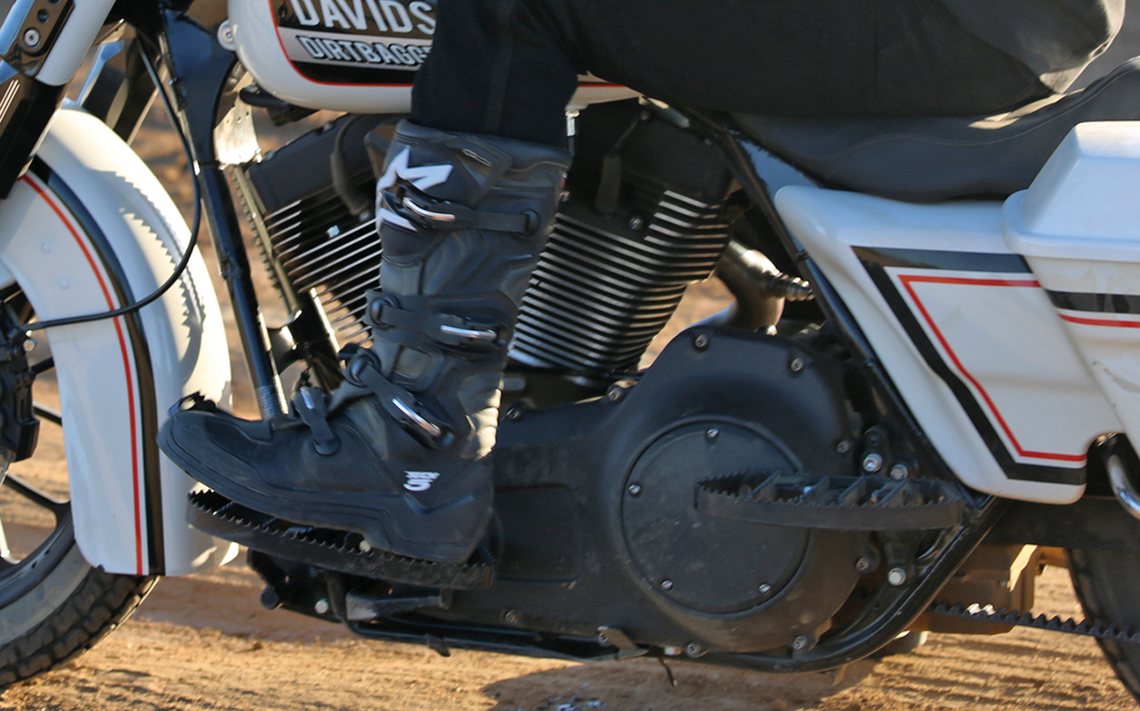 Burly Mx Style Floorboards – Foot Control