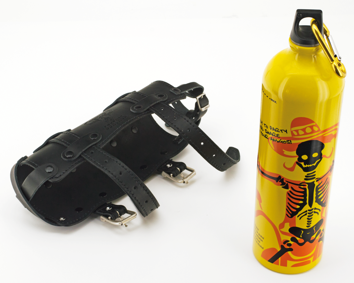Texas Leather Zodiac "bidón De Chuchaqui" Hangover Drink Bottle – Helmets