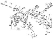 V-Twin Swingarm Parts for FXR – Frame & Rear Suspension