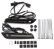 Ciro Lighted Saddlebag Latch Covers for Touring – Electric & Light