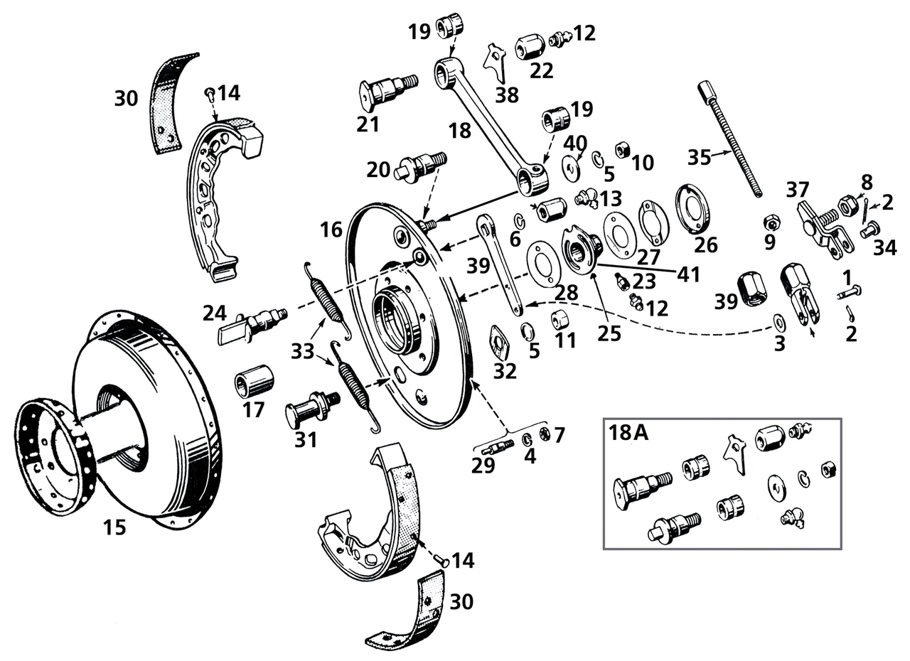 Colony Front Brake 45CI Models