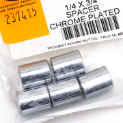 Midwest Acorn Nut Company Show Chrome Steel Spacers Assortment – Hardware