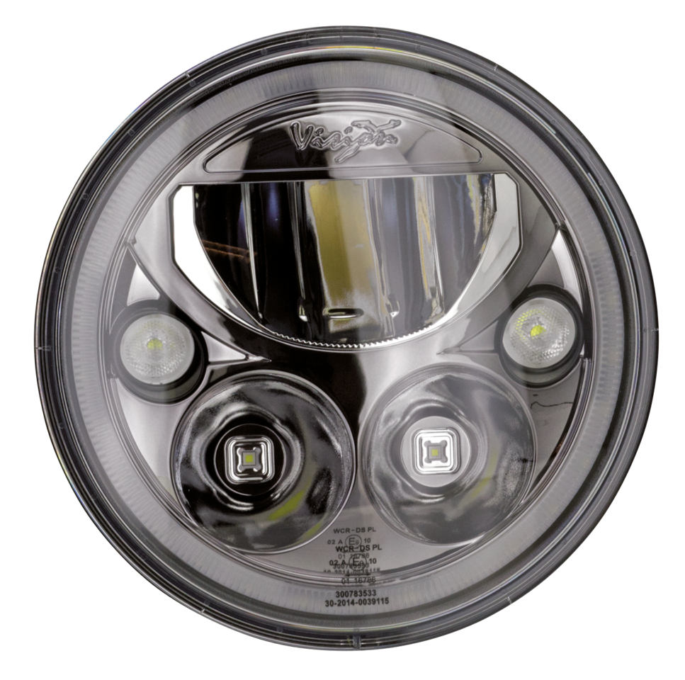 Vision X Vision-X 7" Halo LED Headlight Unit – Electric & Light