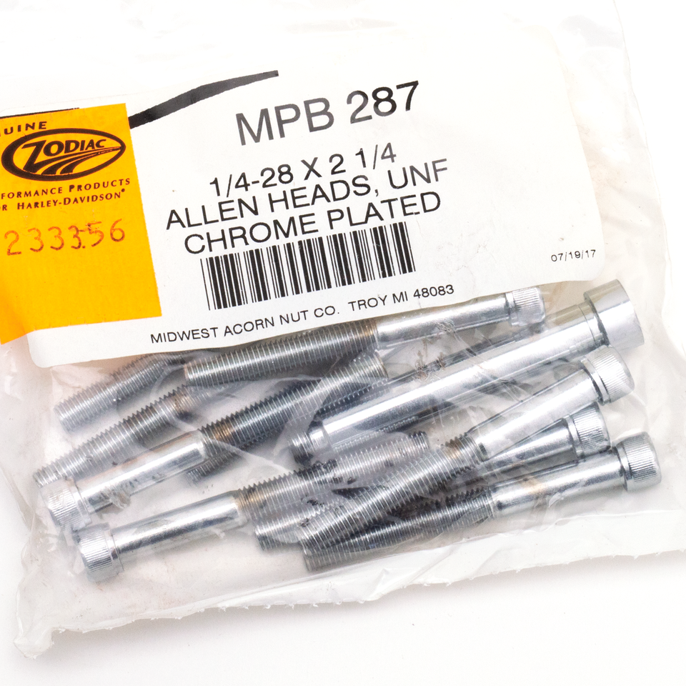 Midwest Acorn Nut Company Chrome Plated Allen Head Screws Assortment Knurled – Hardware