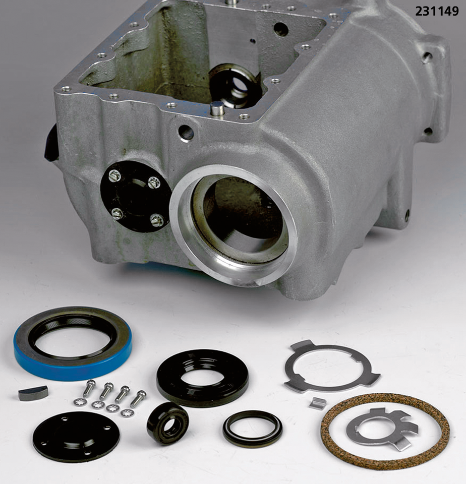 Zodiac Transmission Gasket & Seals for 4 Speed Big Twin 1936-1986