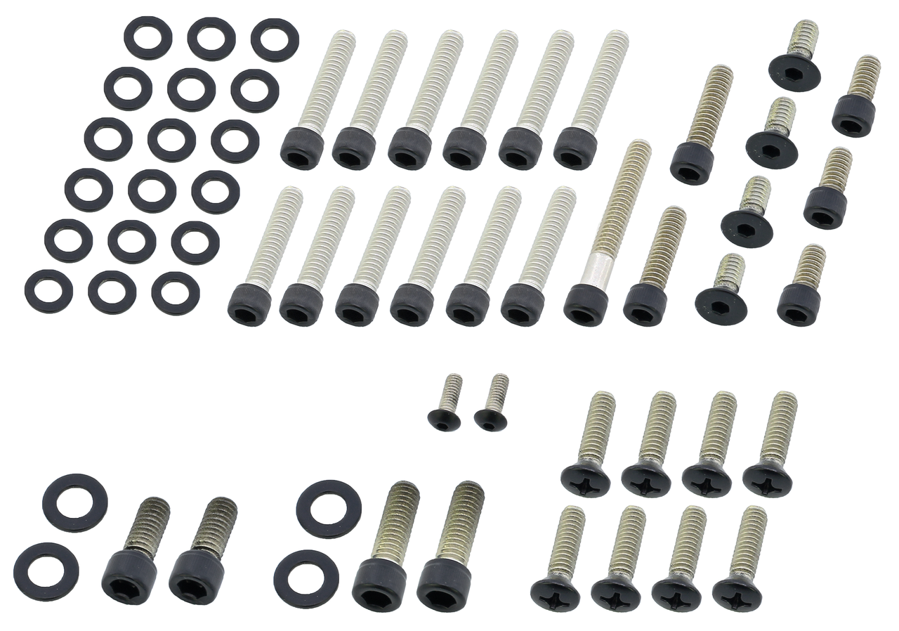 Screws4Bikes Black Stainless Steel Drivetrain Screw Kits – Hardware