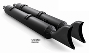 Freedom Performance Exhaust Sharktail 4" Slip-Ons for Indian Powerplus & Thunderstroke