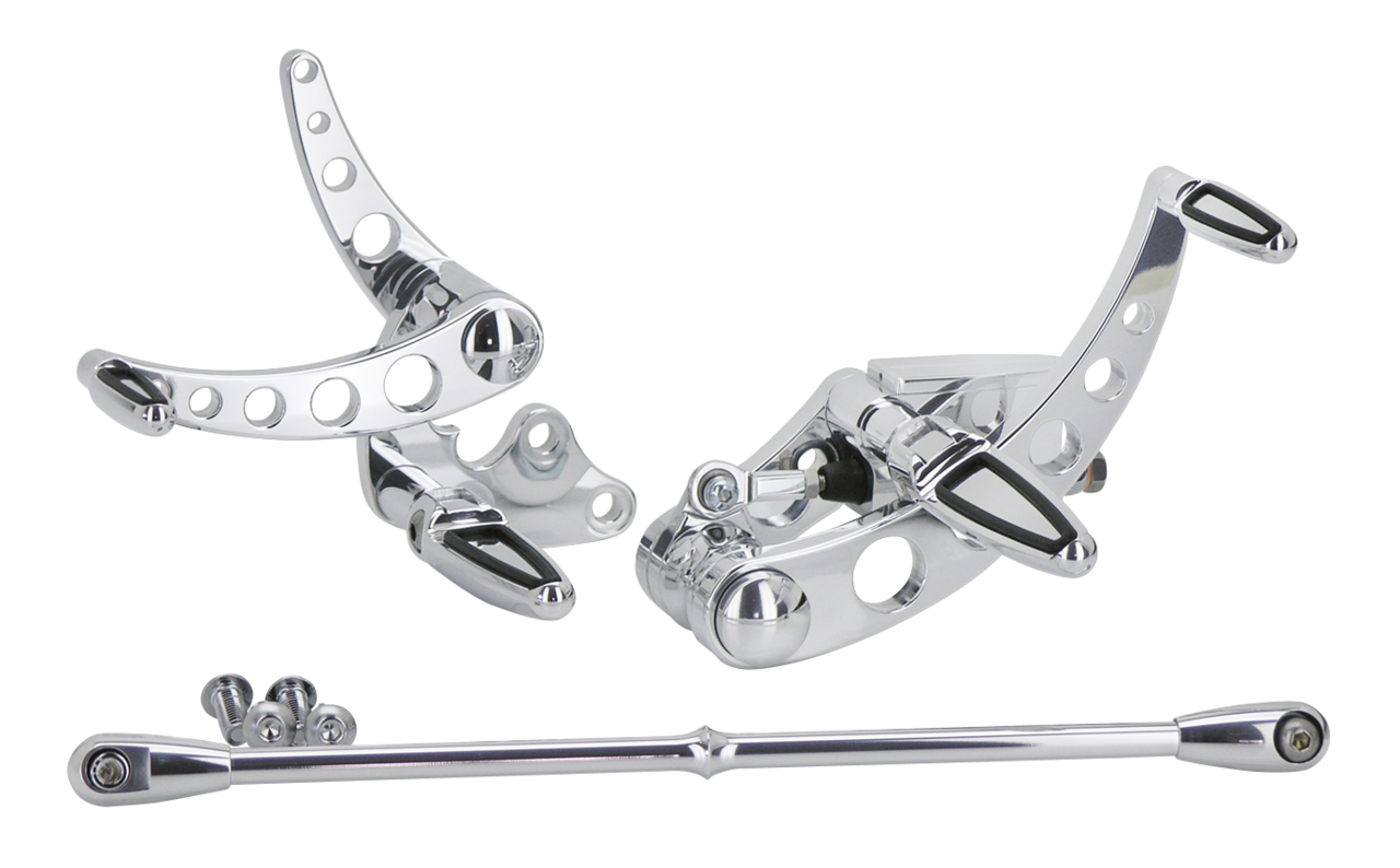 Kustom Tech Billet Forward Controls for Softail – Foot Control