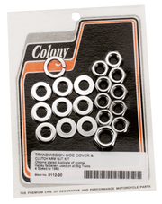 Colony 4-SPEED Big Twin Transmission Side Cover Nut Kits
