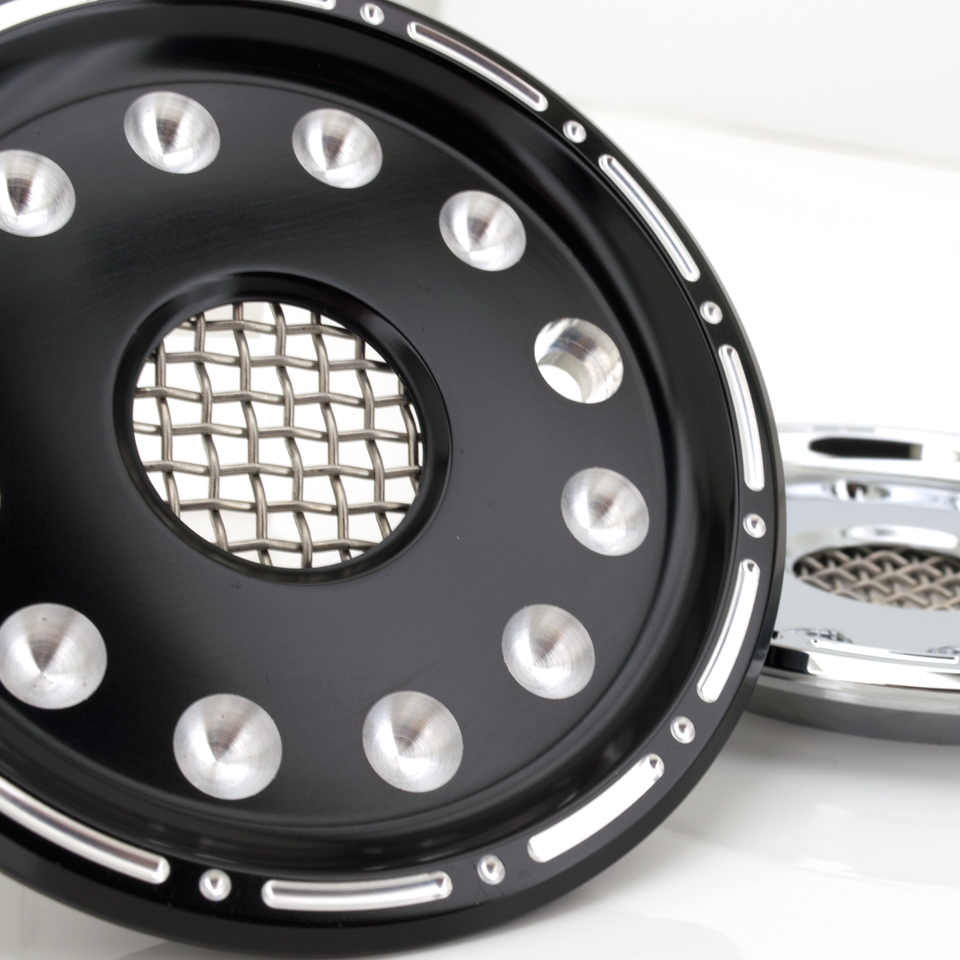 Zodiac Front Pulley Guard and Sprocket Cover for Sportster – Final Drive