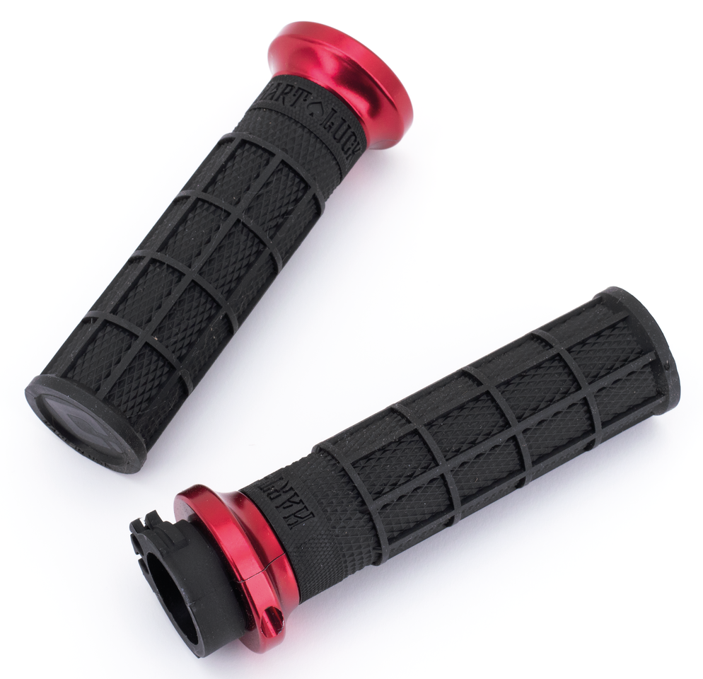 Hart Luck Odi Hart-Luck Lock-On Signature Full-Waffle Slip-On Grips – Handlebar