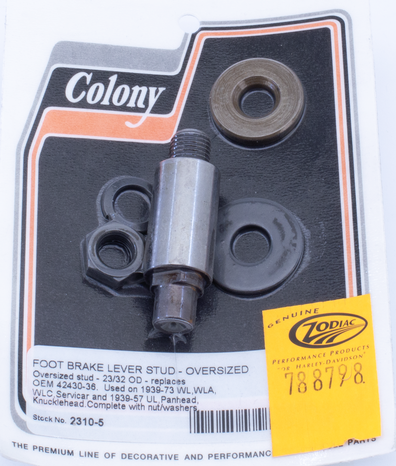 Colony Footboard Parts for Early Big Twin & 45CI – Foot Control