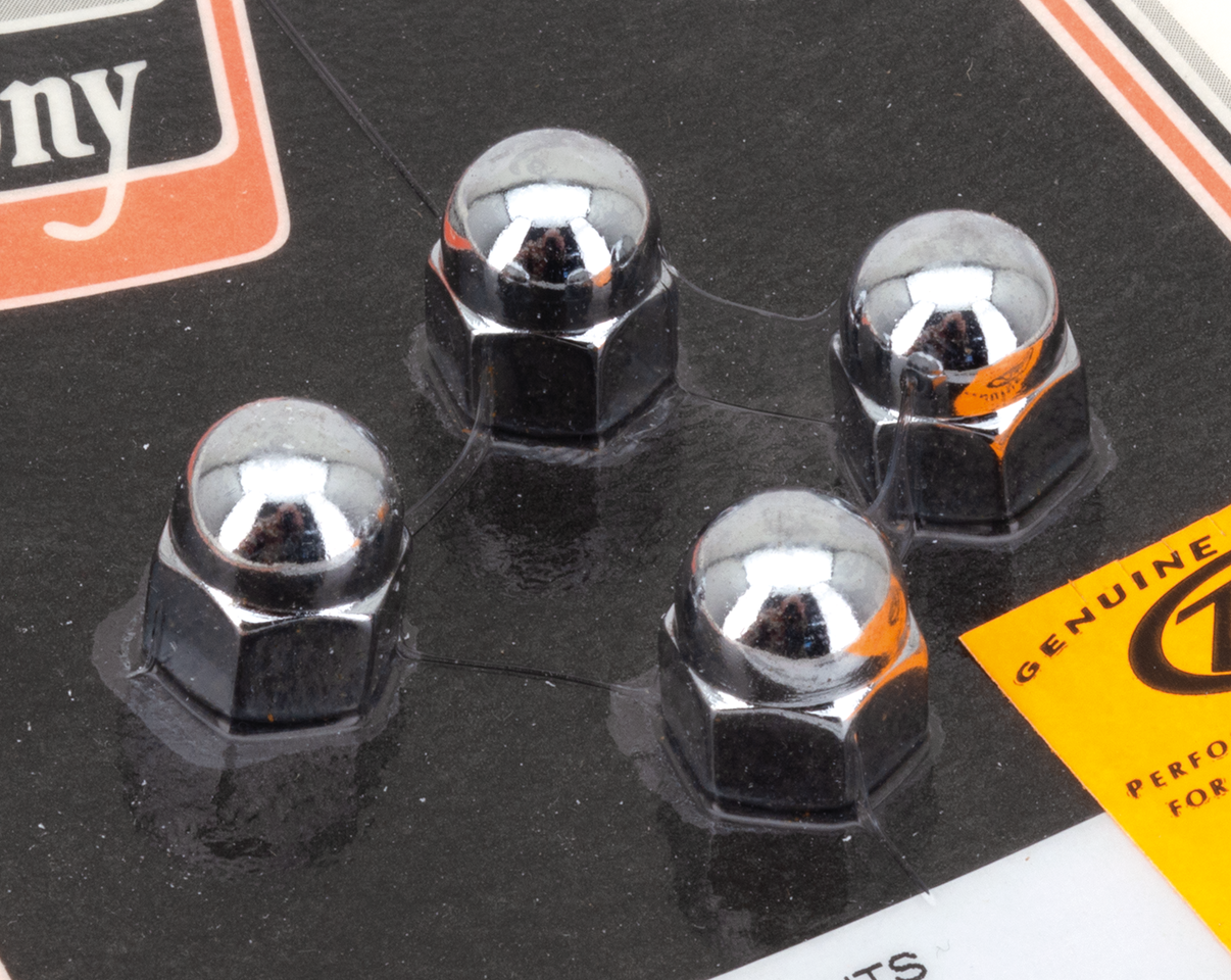 Colony Round Top Chrome Acorn Nuts – Hardware