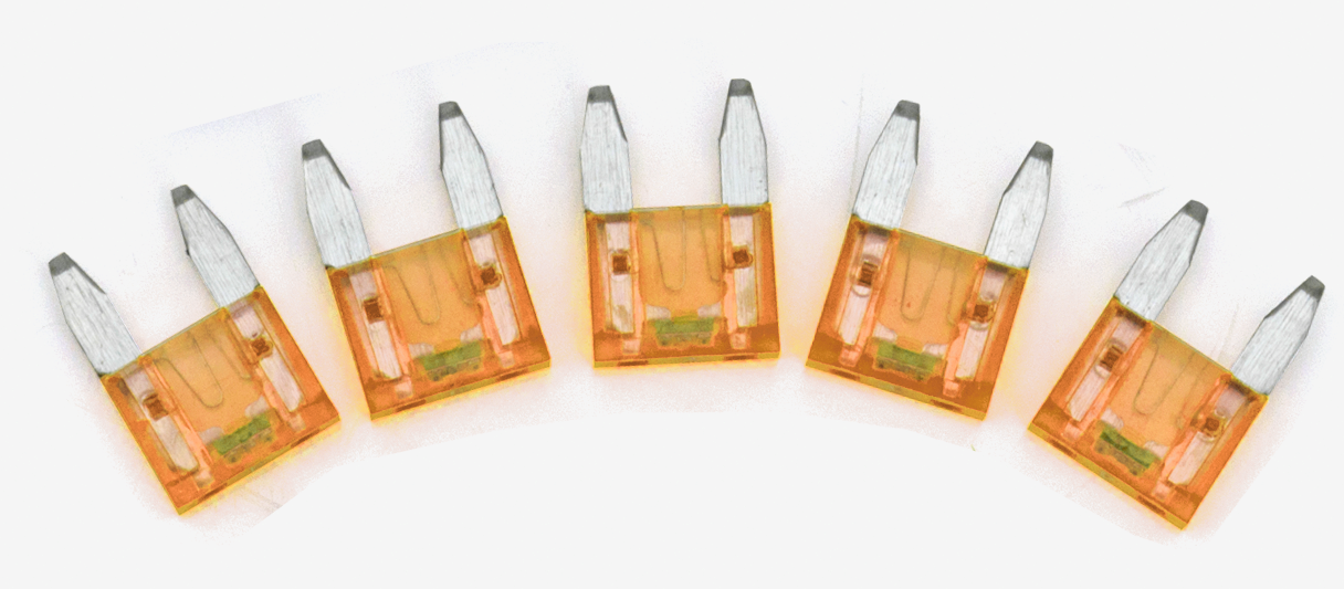 Zodiac Tell-Tale Blade Type Mini Fuses – Electric & Light