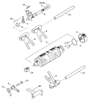 Eastern MC Parts Shifter Parts for 2004 to Present Sportster & Air Cooled Buell – Transmission