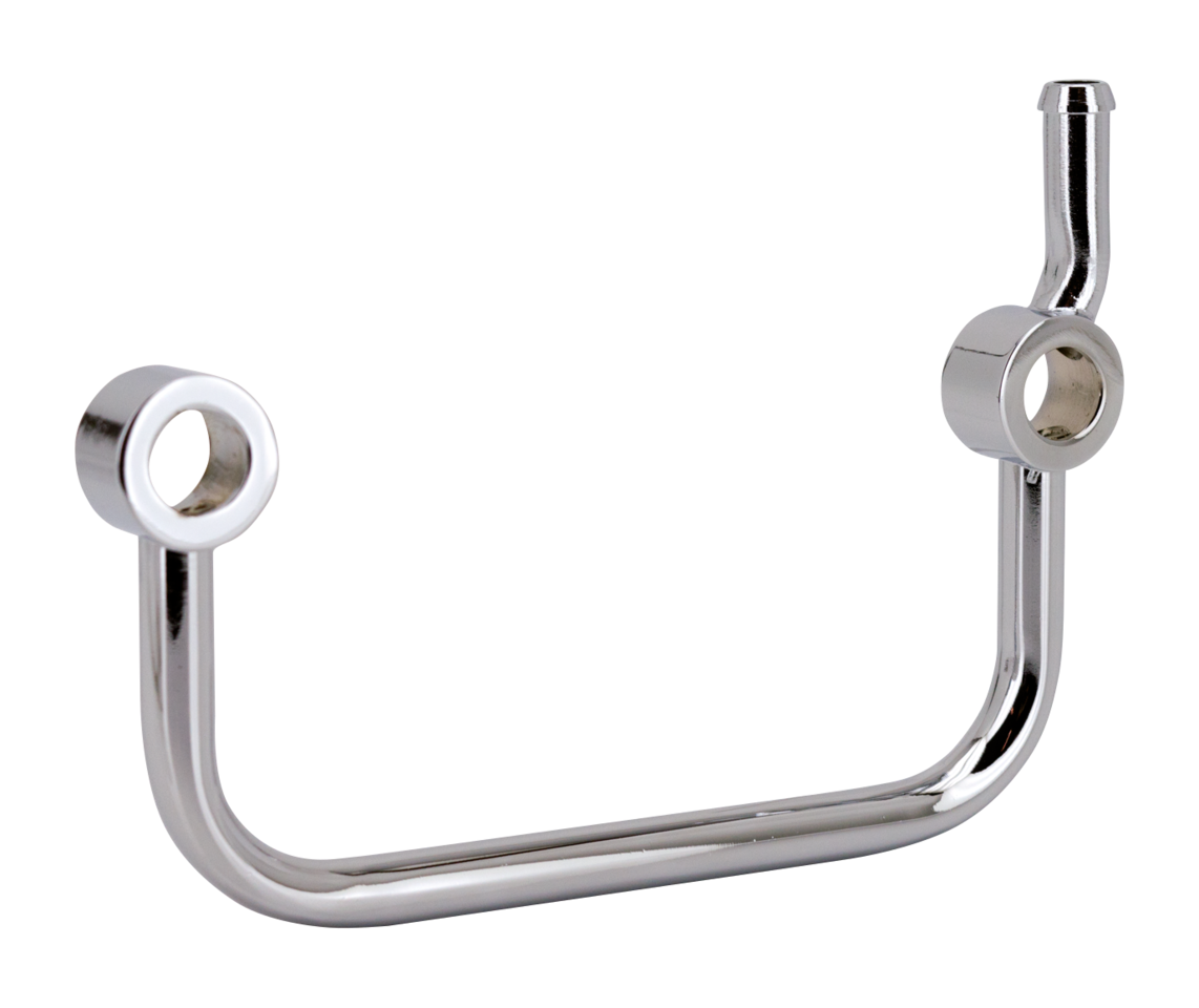 Zodiac Chrome Thru-The-Head Breather Tubes – Intake